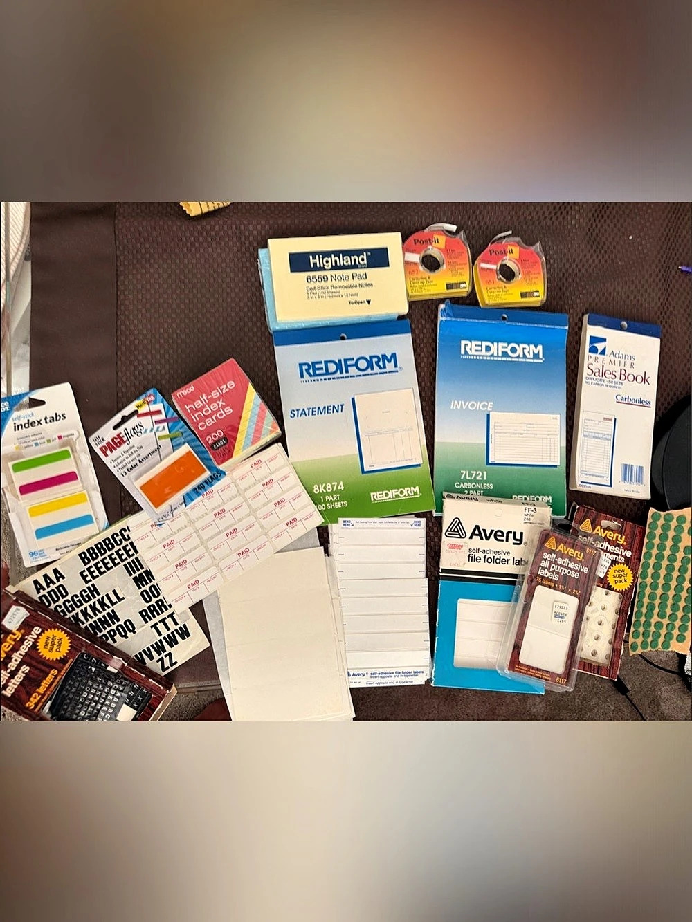 Lot of vintage Mixed brands Assorted Office supplies NWT